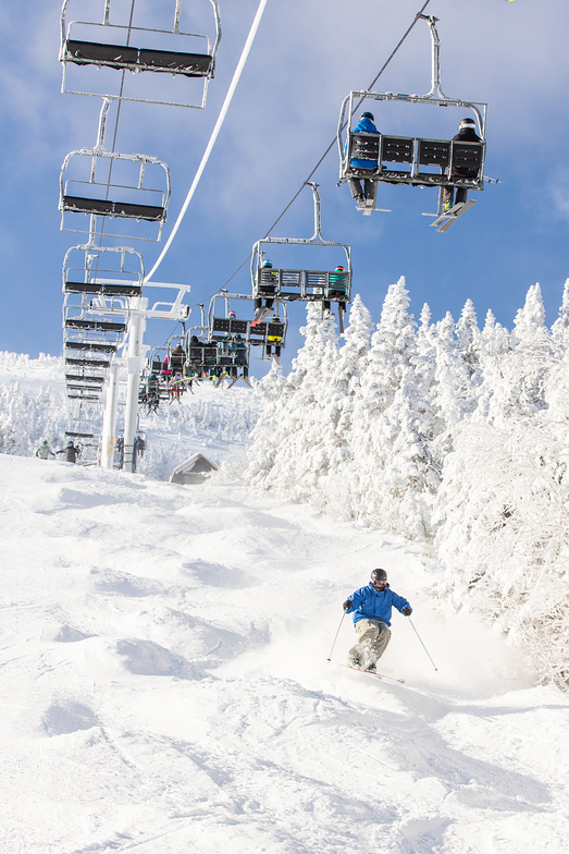 Bump Skiing on Haulback, Sugarloaf