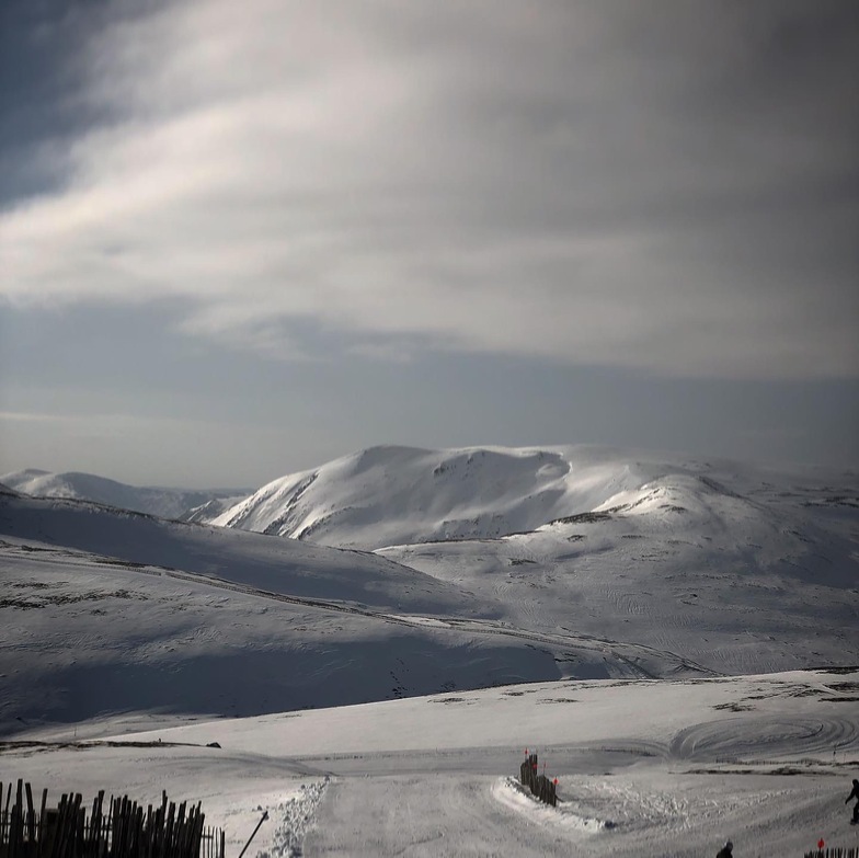 View from Butcharts access, Glenshee