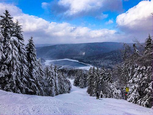 Snow Machine at Snowshoe Resort 