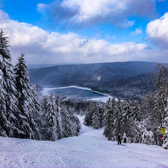 After the storm, Snowshoe Mountain Resort