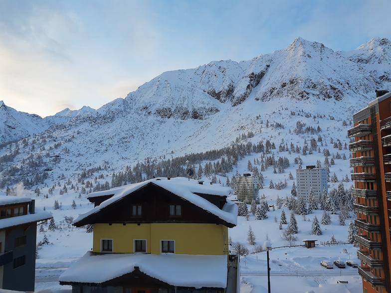 View from the Eden Hotel, Passo Tonale