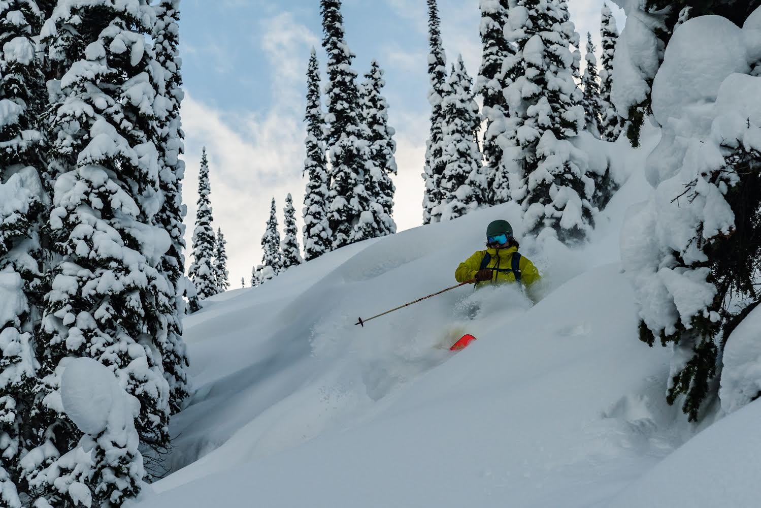 December in the Canadian Rockies, Chatter Creek