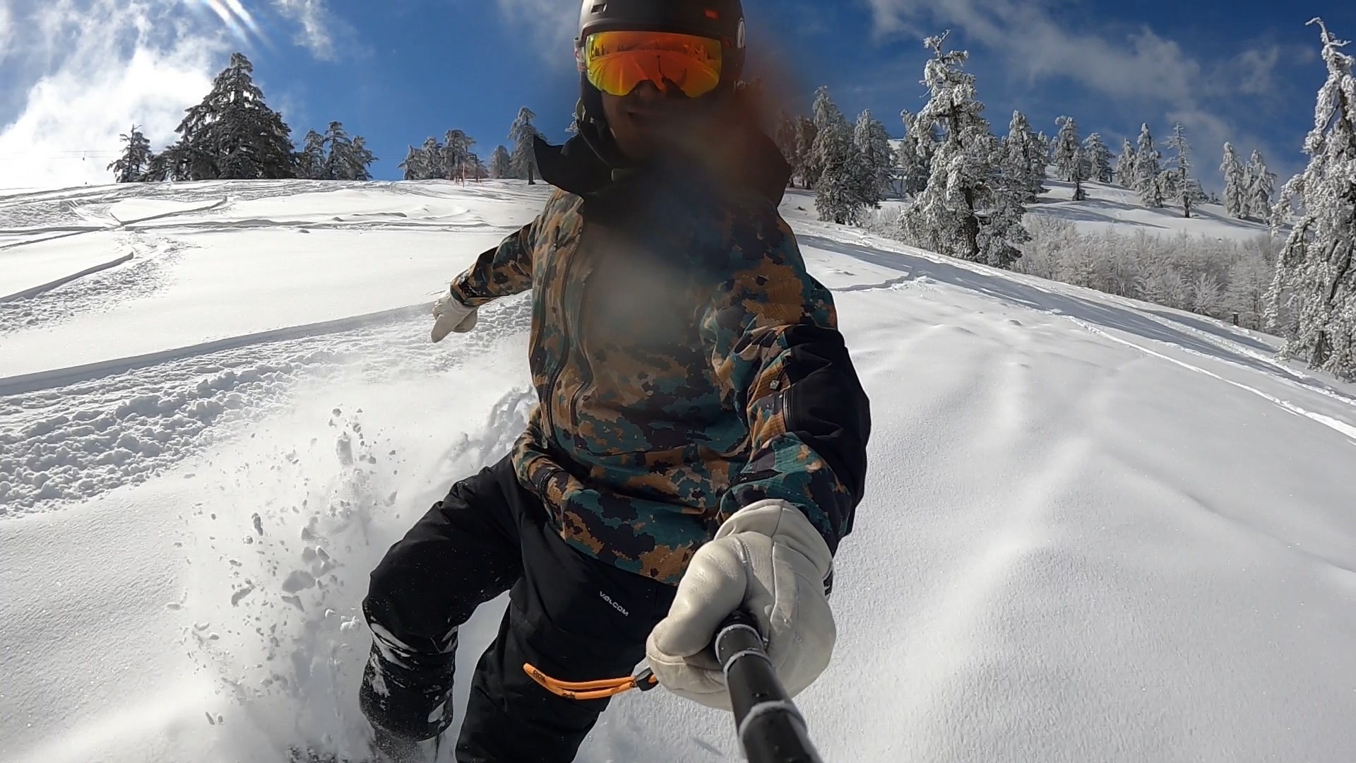 Alone at Vasilitsa Ski Resort