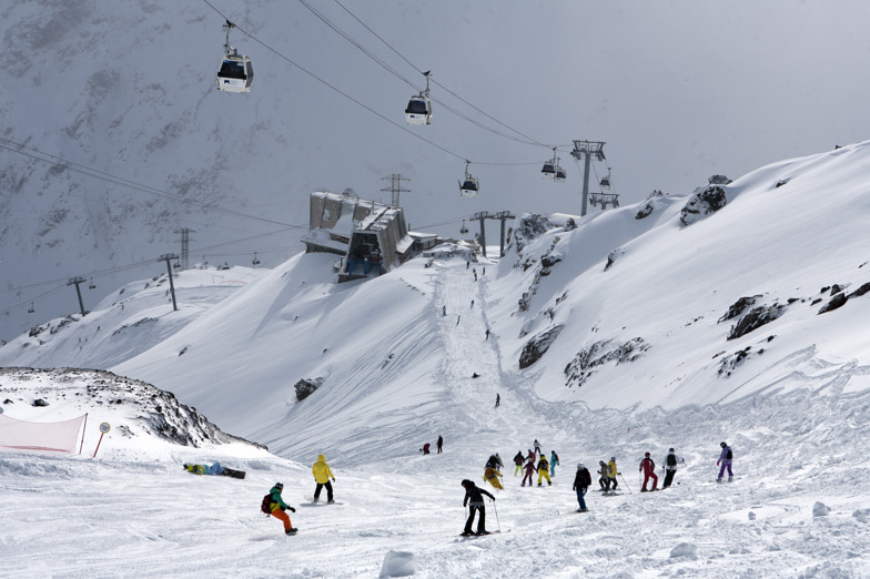 Pistes of Elbrus, Mt Elbrus