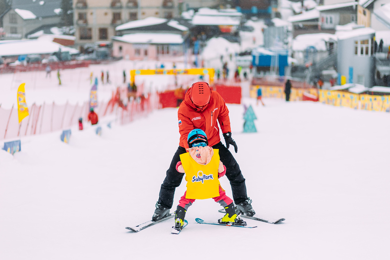 Beginners slope at Elbrus, Mt Elbrus