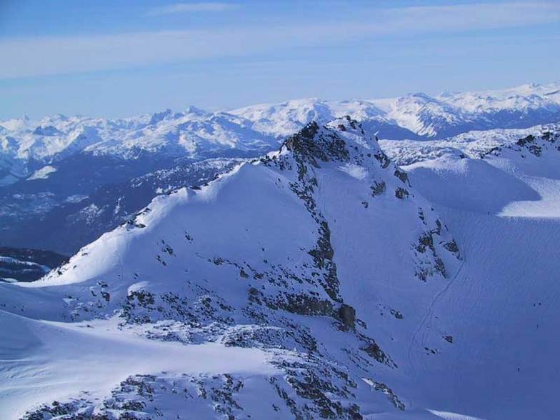 The top of the Blackcomb Glacier, Blackcomb, BC, Whistler Blackcomb