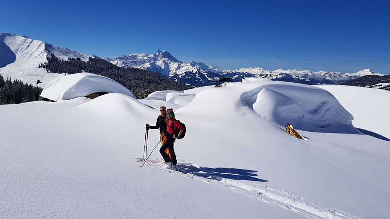 Out in the white !, Villars