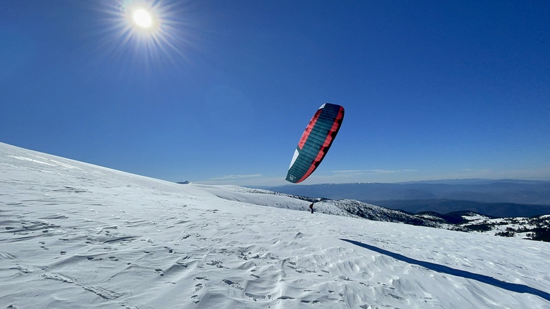 Snowkiting, Kartala Ski Resort