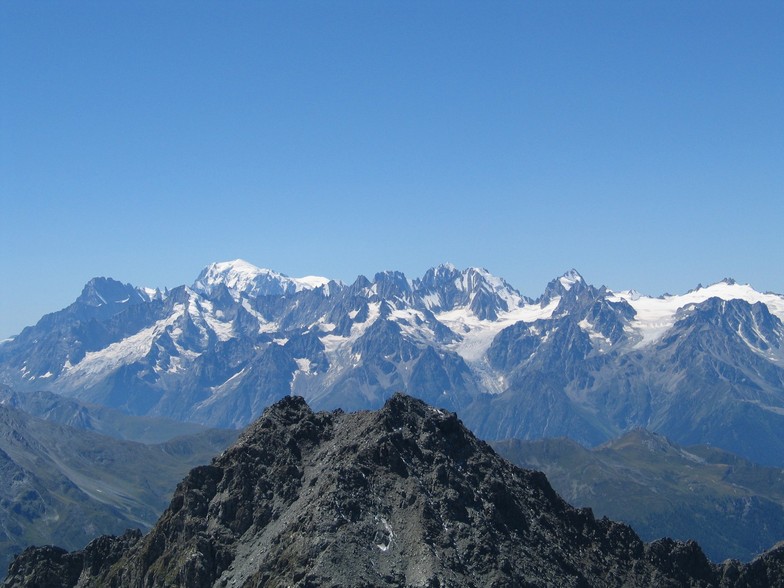Mont Blanc in the Summer, Verbier