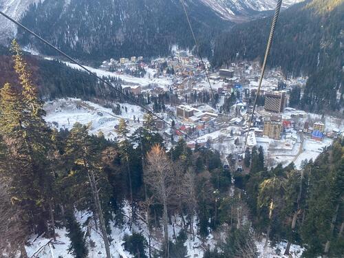 Dombai Ski Resort by: vladimir