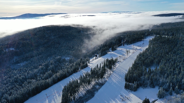 Kvilda snow