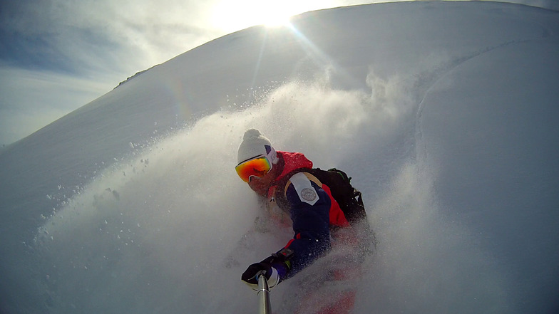 David de l' Ecole Française de Snowboard, Saint Lary Soulan