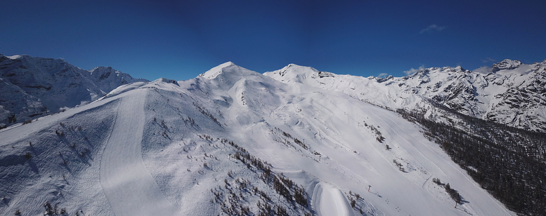 haut de la station, Puy St Vincent