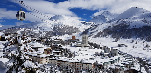 Sestrière (Via Lattea) Ski Resort by: Andrea Rondina