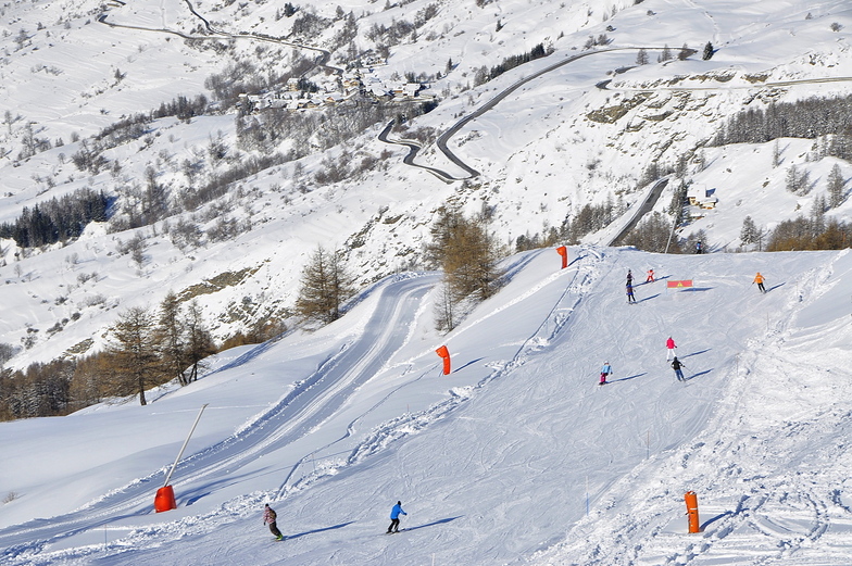 Ski, Sestrière (Vialattea)