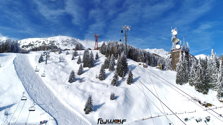 Sinaia, Cota1400 by drone