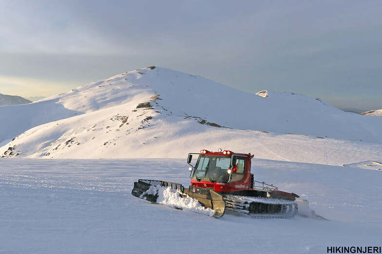 Track arrangement, Brod-Arxhena ski center