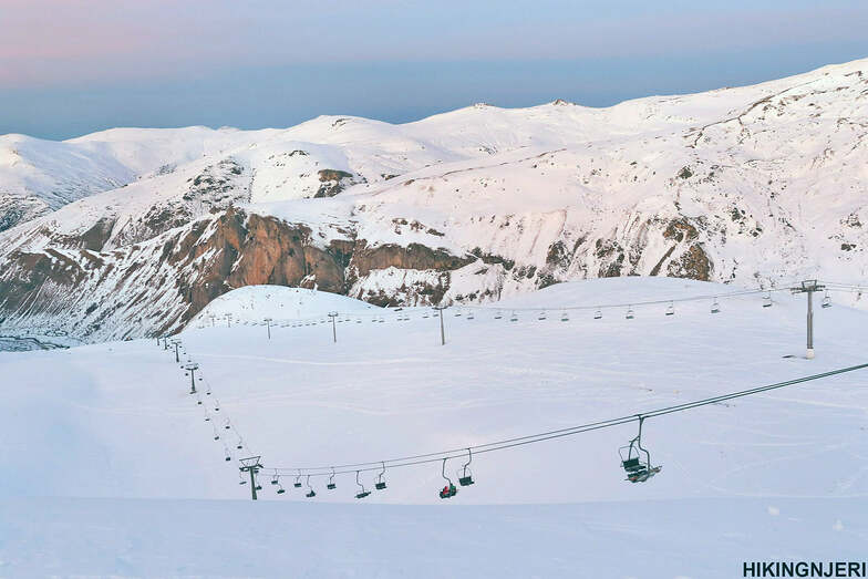 Pista, Brod-Arxhena ski center