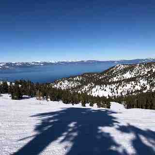 Lake tahoe from the east., Heavenly