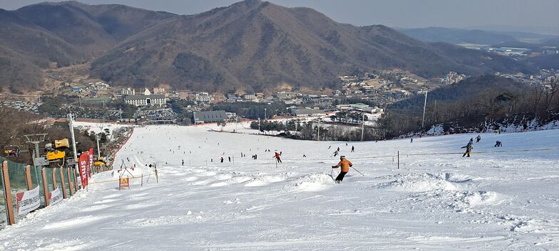 Jisan Forest Resort snow