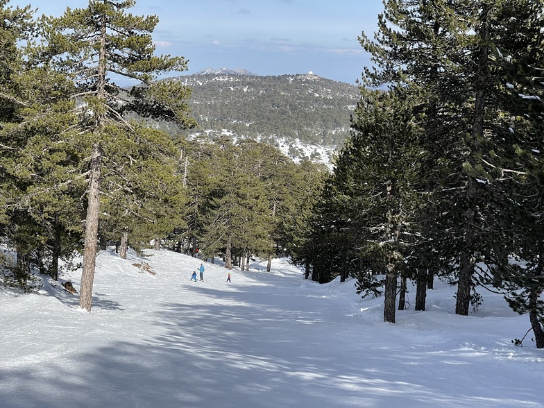 Slope at Hera Lift, Mt Olympus