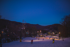 Night skiing at Massanutten Resort photo