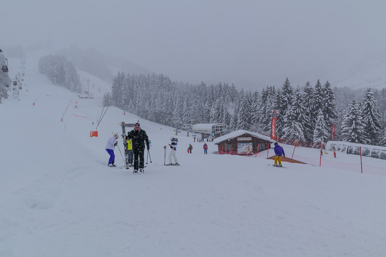 Fresh snow :-), Les Contamines