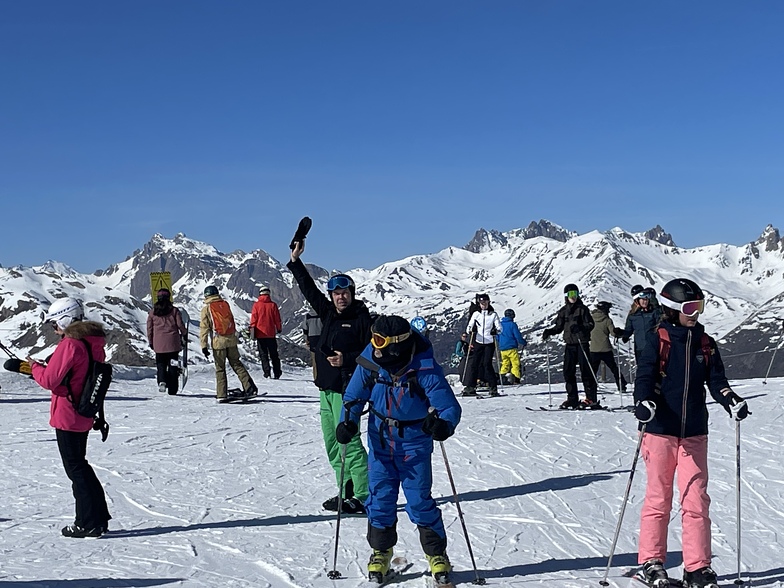 Gavin is at the top!⛷️😊, Serre Chevalier