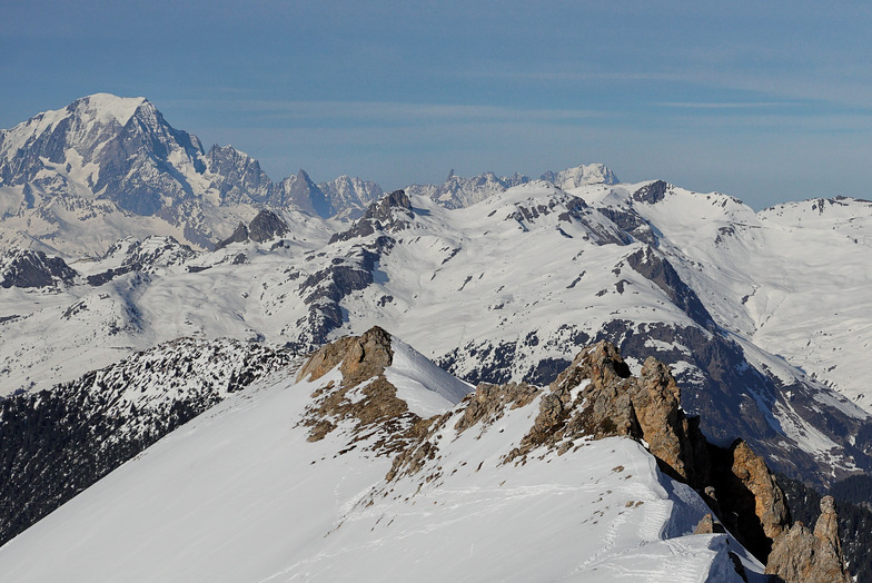 Mont Blanc, Courchevel