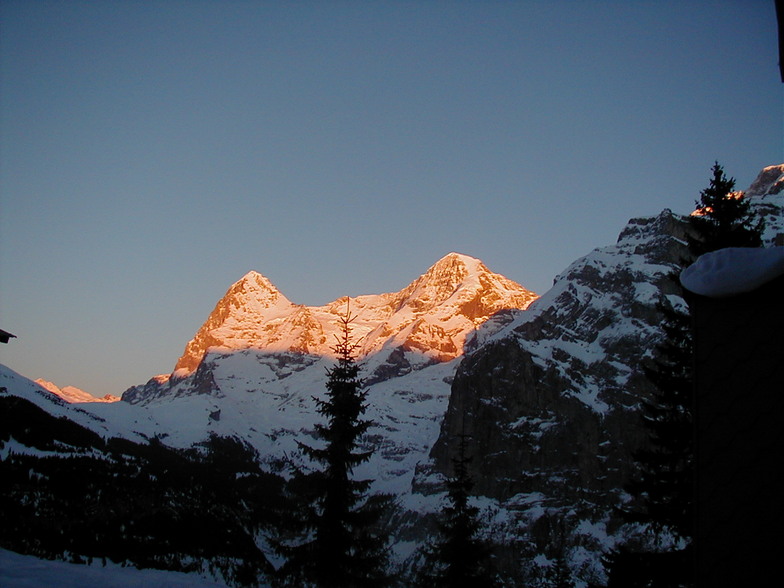 Eiger and Monch, Mürren