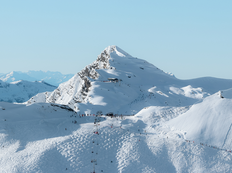 Top of Cuboré lift - Avoriaz