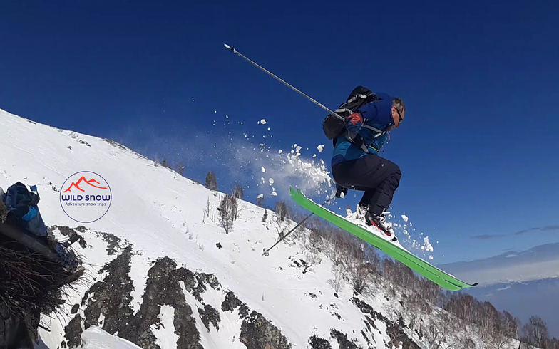 Wildsnow in Gulmarg