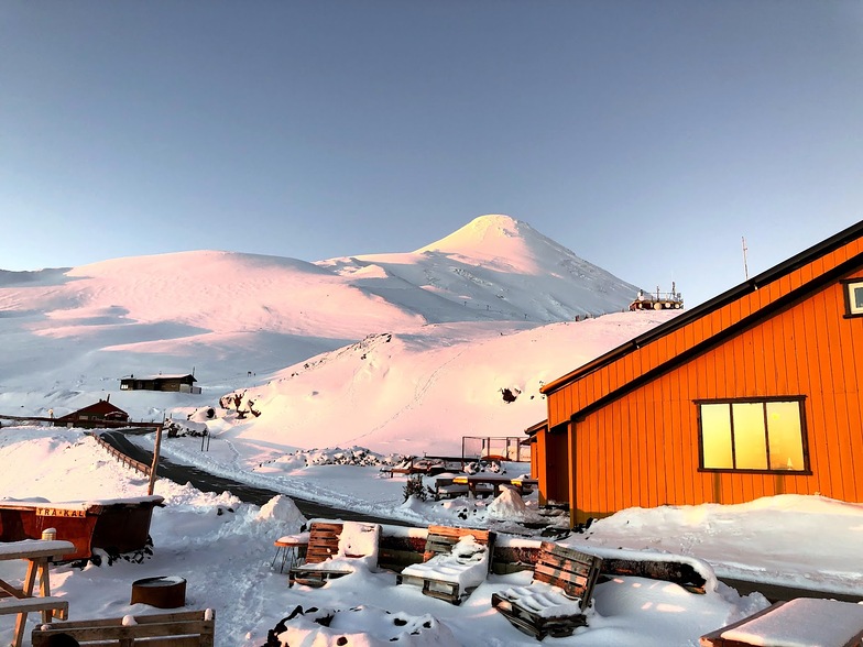 Teski en Invierno, Volcán Osorno