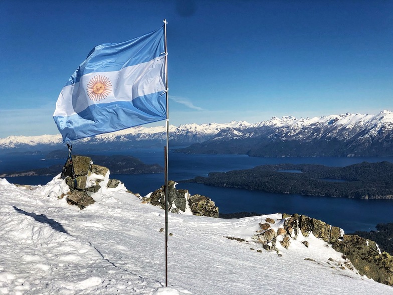 Foto desde top del Cerro, Cerro Bayo