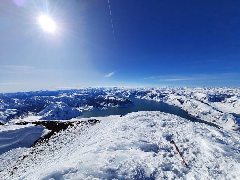 Cumbre Volcan antuco 