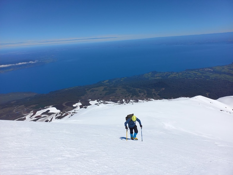 Aproximación por el Glaciar, Volcán Osorno