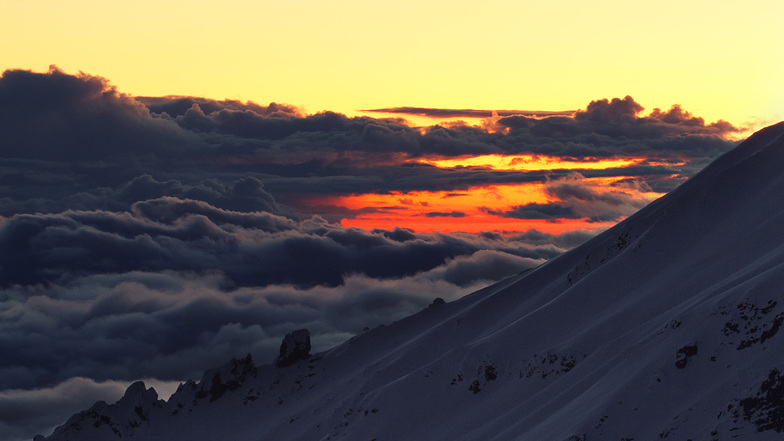 Valle Nevado Sunset 