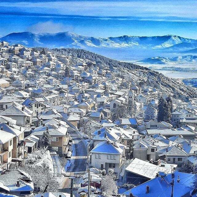 Winter wonderland, Krushevo