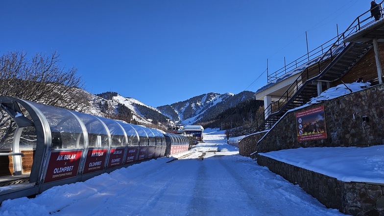 first snow, Ak-Bulak