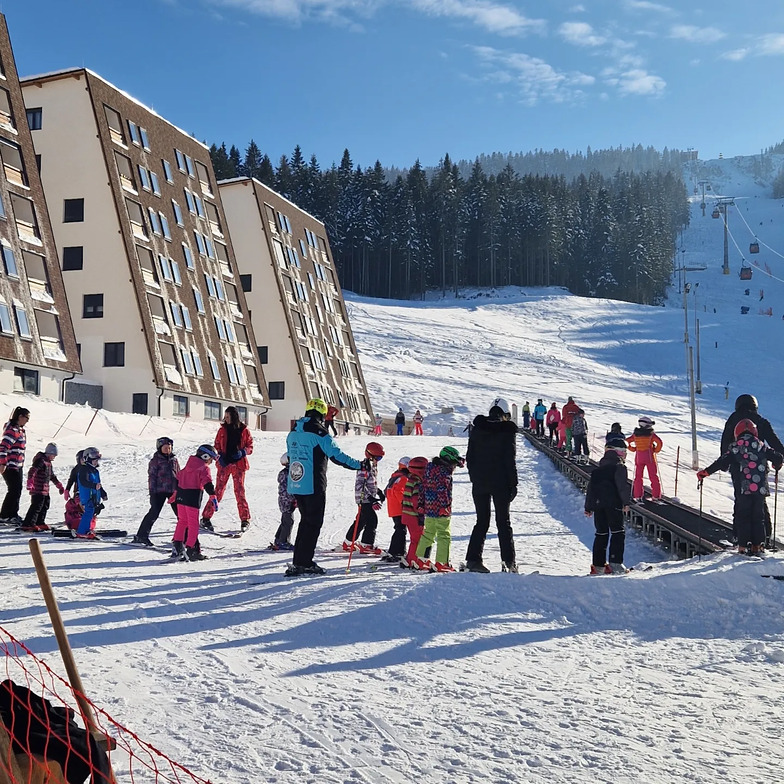 Ski track, Ravna Planina