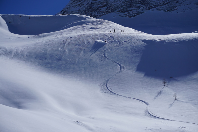 freeride course, Sella Nevea