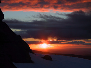 Whakapapa Sunset photo