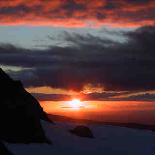 Whakapapa Sunset