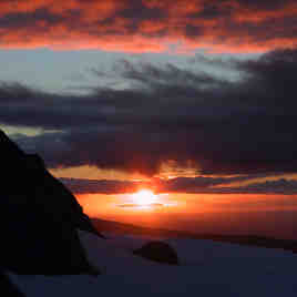 Whakapapa Sunset