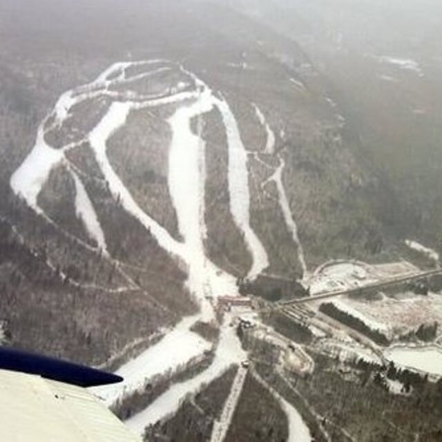 Fly Over Loch Lomond Ski Area