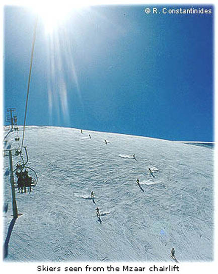 Faraya-mzaar,lebanon, Mzaar Ski Resort