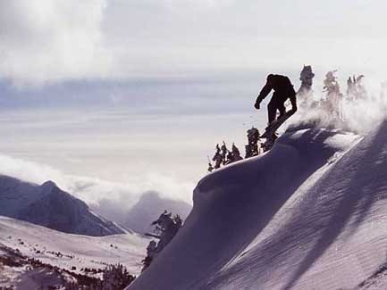 Snowboarding in faraya-mzaar,lebanon, Mzaar Ski Resort