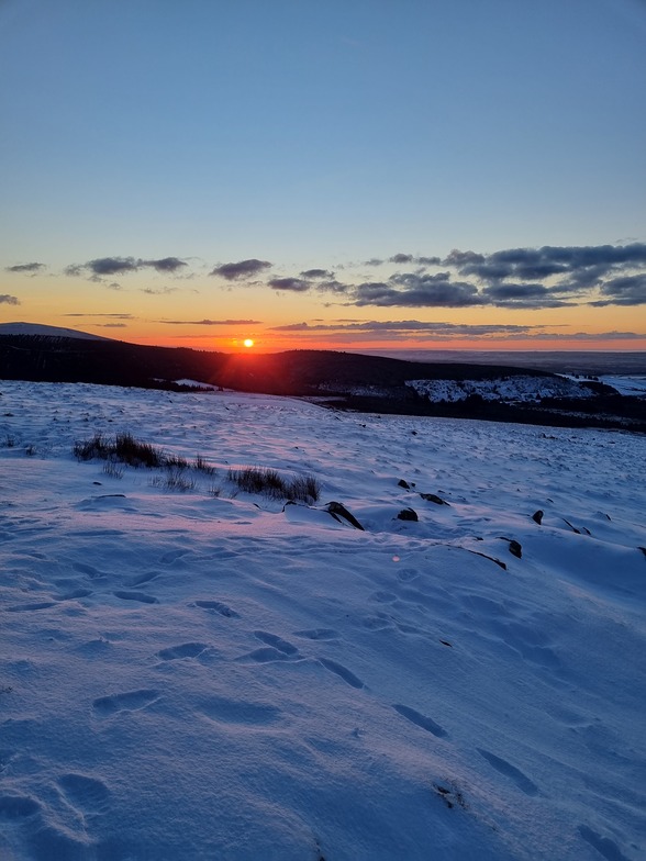 Sunrise in the Preselis, Foel Cwmcerwyn
