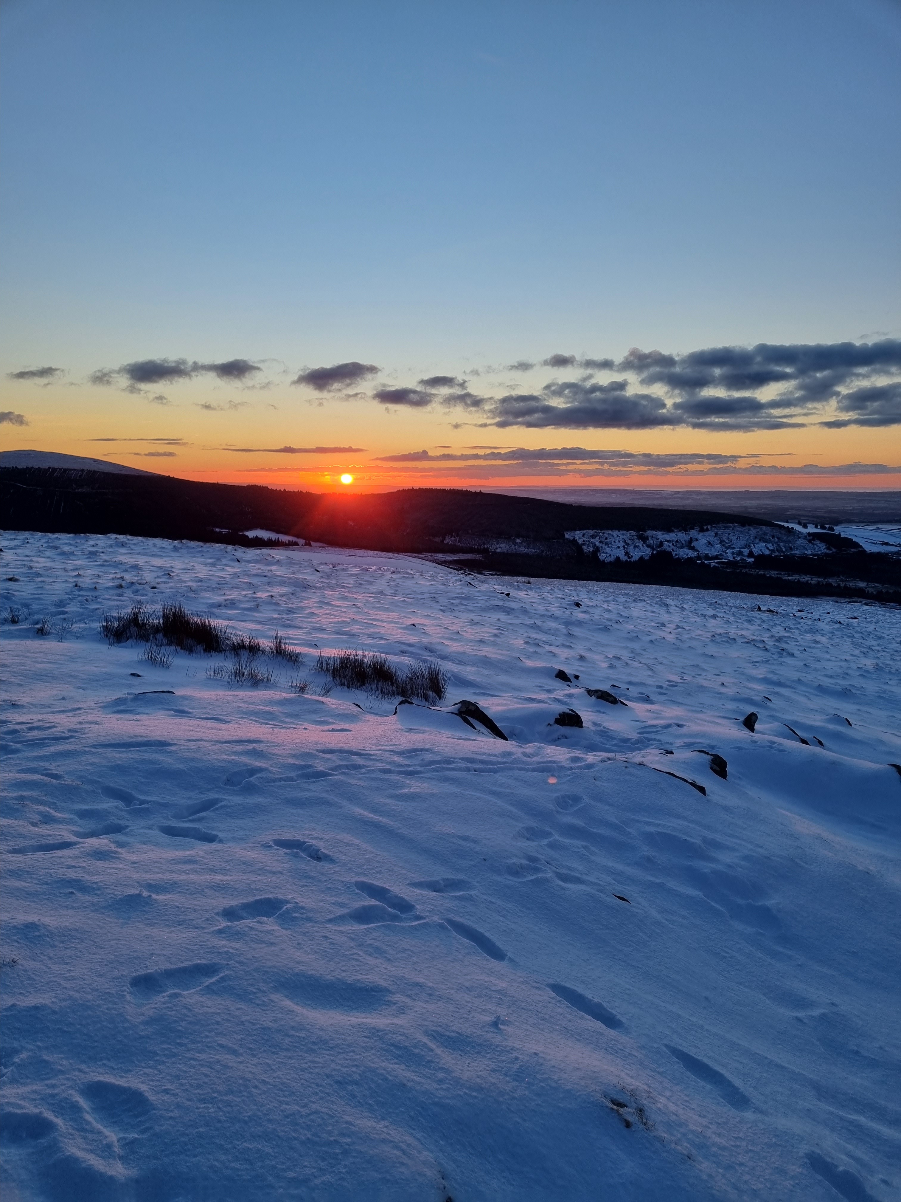 Sunrise in the Preselis, Foel Cwmcerwyn