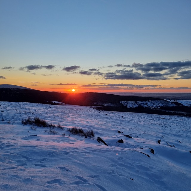 Sunrise in the Preselis, Foel Cwmcerwyn